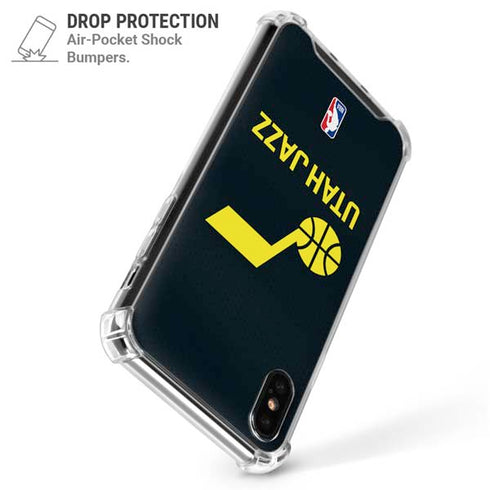 NBA Utah Jazz Team Jersey iPhone XS Max Clear Case
